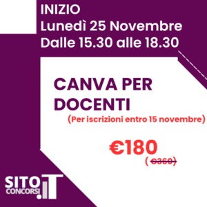 canva per docenti