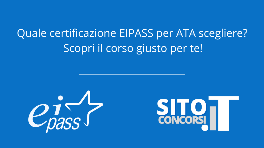 Certificazione EIPASS per ATA